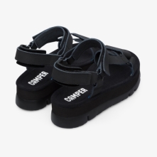 Camper Black Sandals Womens - Oruga Online Ireland | XSEIT7129